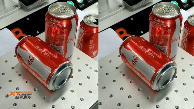 Лазерный маркиратор - маркировка на банках смотреть онлайн