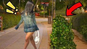 BUSHMAN PRANK_ EPIC SCARES IN MADRID !! 2024