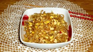 Салат из пророщенной сои по-корейски. Корейская кухня. Готовим с Оксаной Валерьевной.
