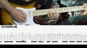 Iron Maiden -Afraid To Shoot Strangers(guitar cover,tab)