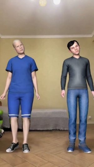 Танец Друзей 🕺🏻#viral #dance #trending #fyr #twins