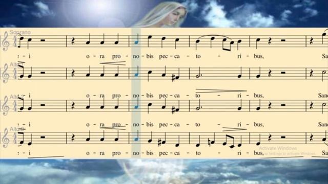 F.Beibl "Ave Maria" - Alto 1 смотреть онлайн