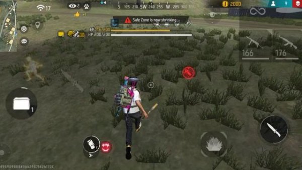 free fire bette lroyel game play