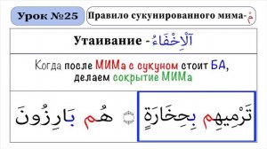 Урок - 25. Правило сукунированного Мима