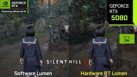 SILENT HILL f - Hardware RT Lumen + True Epic Settings (MxBenchmarkPC) смотреть онлайн