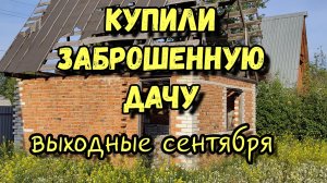 Купили заброшенную дачу