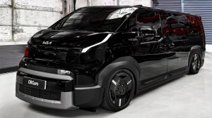 KIA PV5 2026 года — новый брутальный фургон в деталях