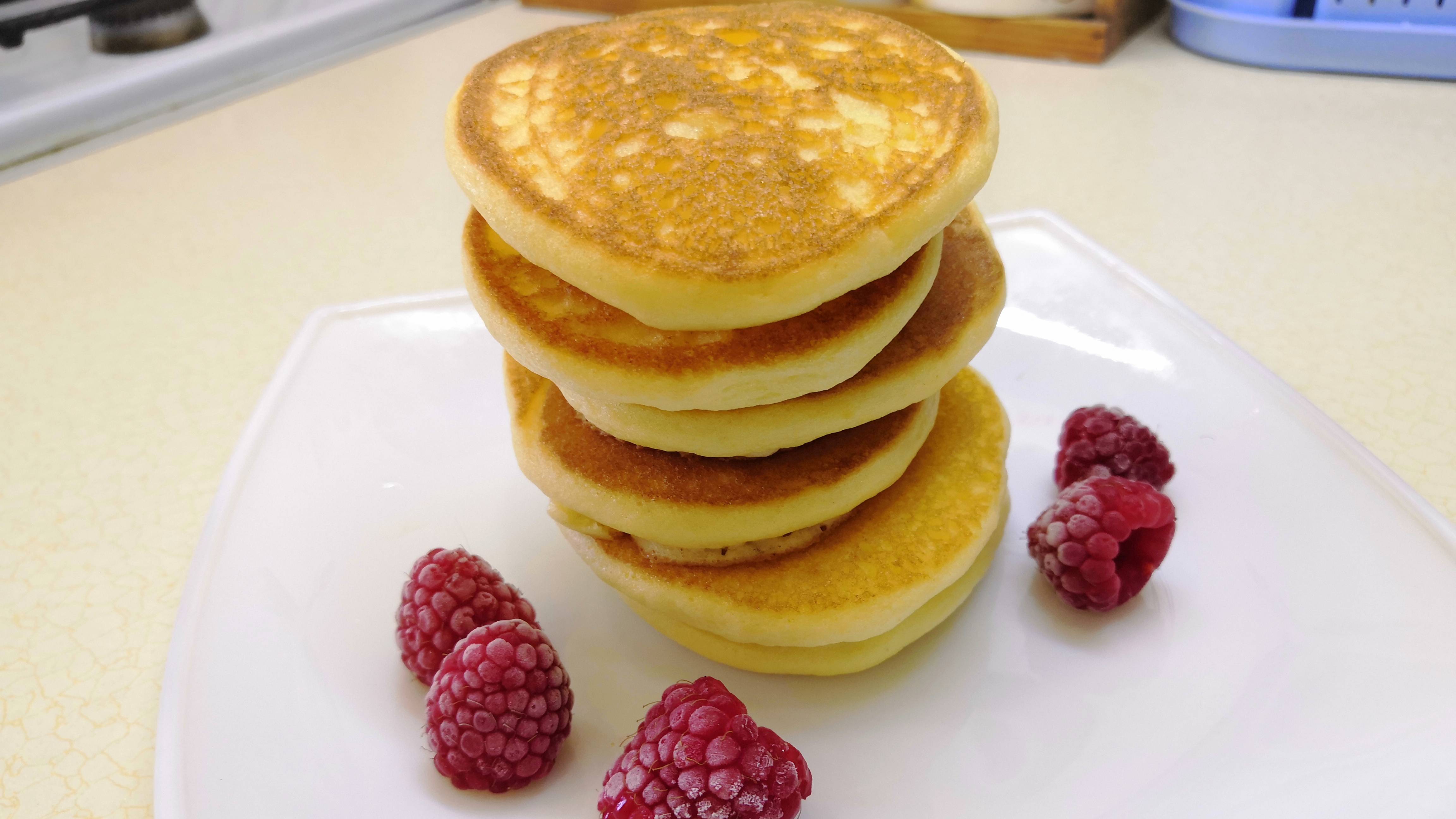Воздушные оладьи на йогурте