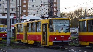 Трамвай Tatra T6B5SU-3168. Покатушки по Барнаулу. Звуки ТИСУ.