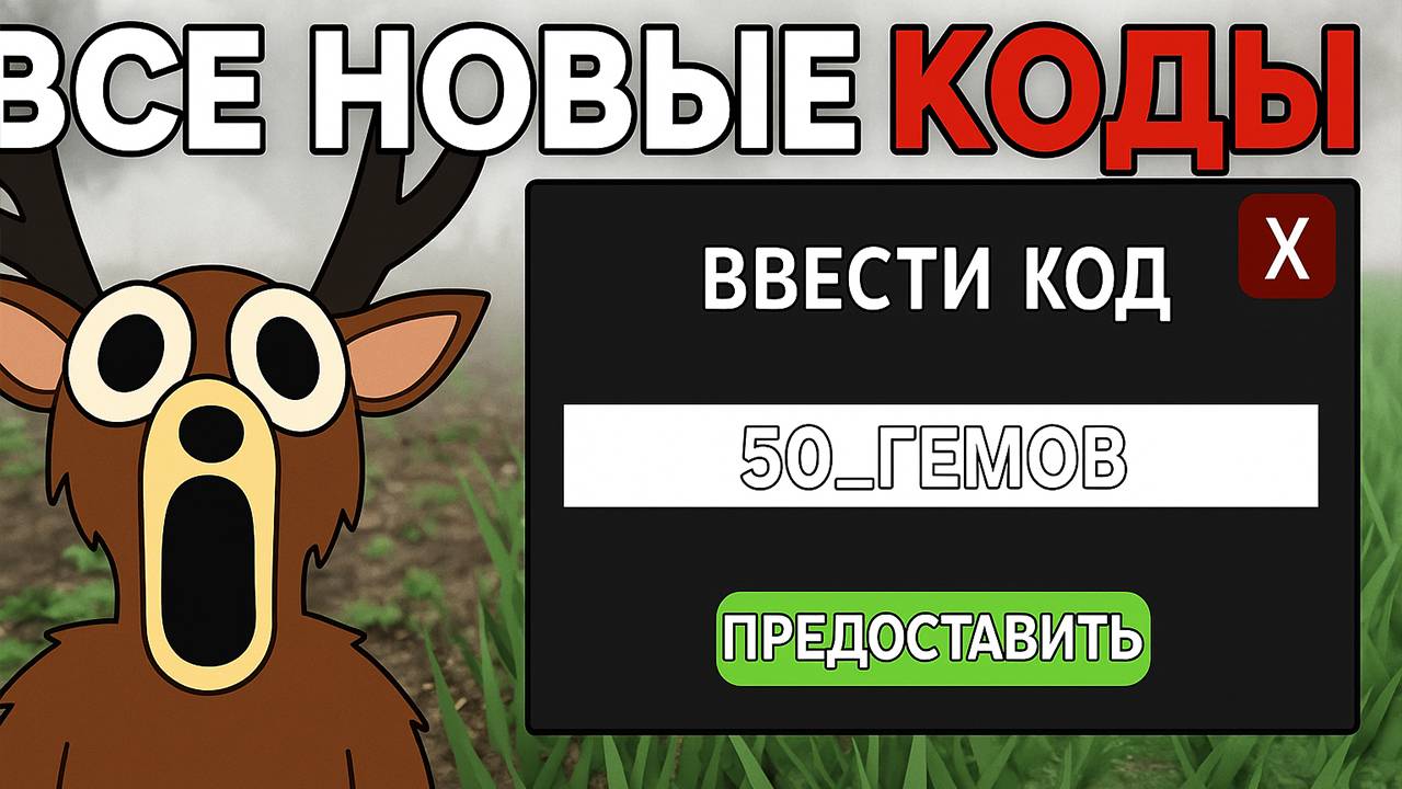 ВСЕ НОВЫЕ РАБОЧИЕ КОДЫ НА АЛМАЗЫ В 99 НОЧЕЙ В ЛЕСУ (ПРОВЕРЯЮ) смотреть онлайн