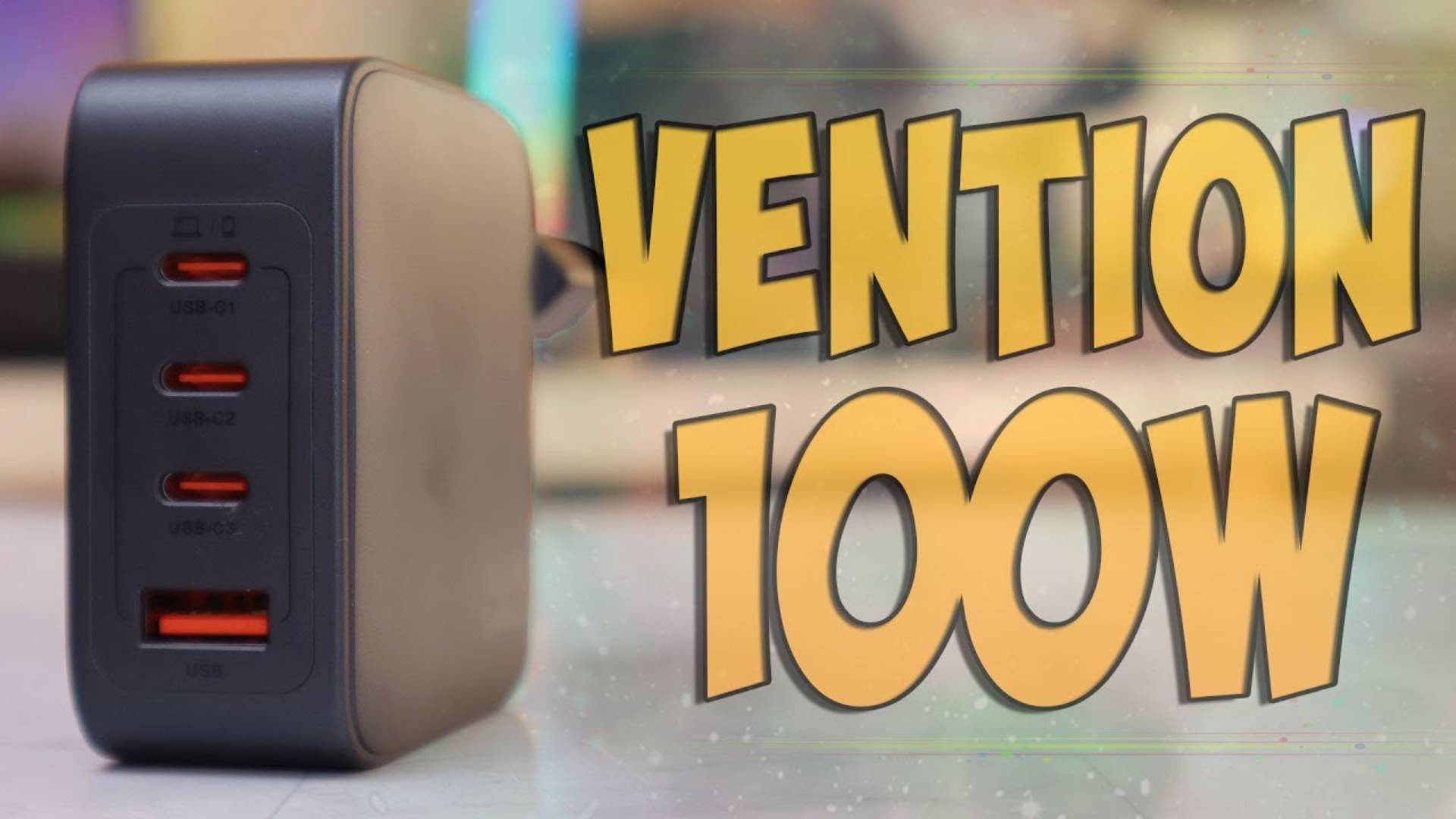 Vention 100W Gan Обзор зарядного устройства - Заряжаем все быстро! смотреть онлайн