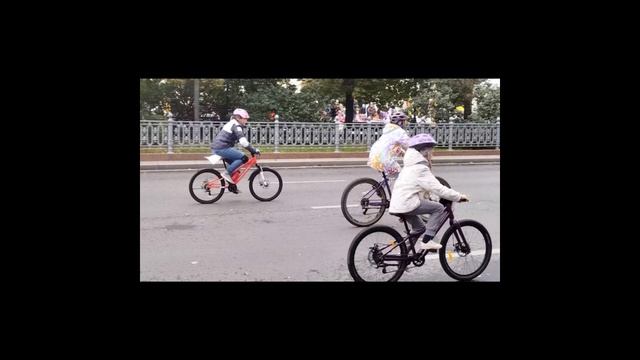 Детский велофестиваль в Москве.Часть1 смотреть онлайн