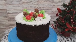 Торт ШВАРЦВАЛЬД разрез торта Украшение торта белково заварным кремом Шоколадный торт рецепт