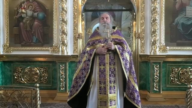 Проповедь отца Павла. Неделя 16-я по Пятидесятнице. 28.09.25 смотреть онлайн