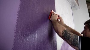 Инструкция по нанесению декоративной краски Hygge Kvarts (валик, кельма)