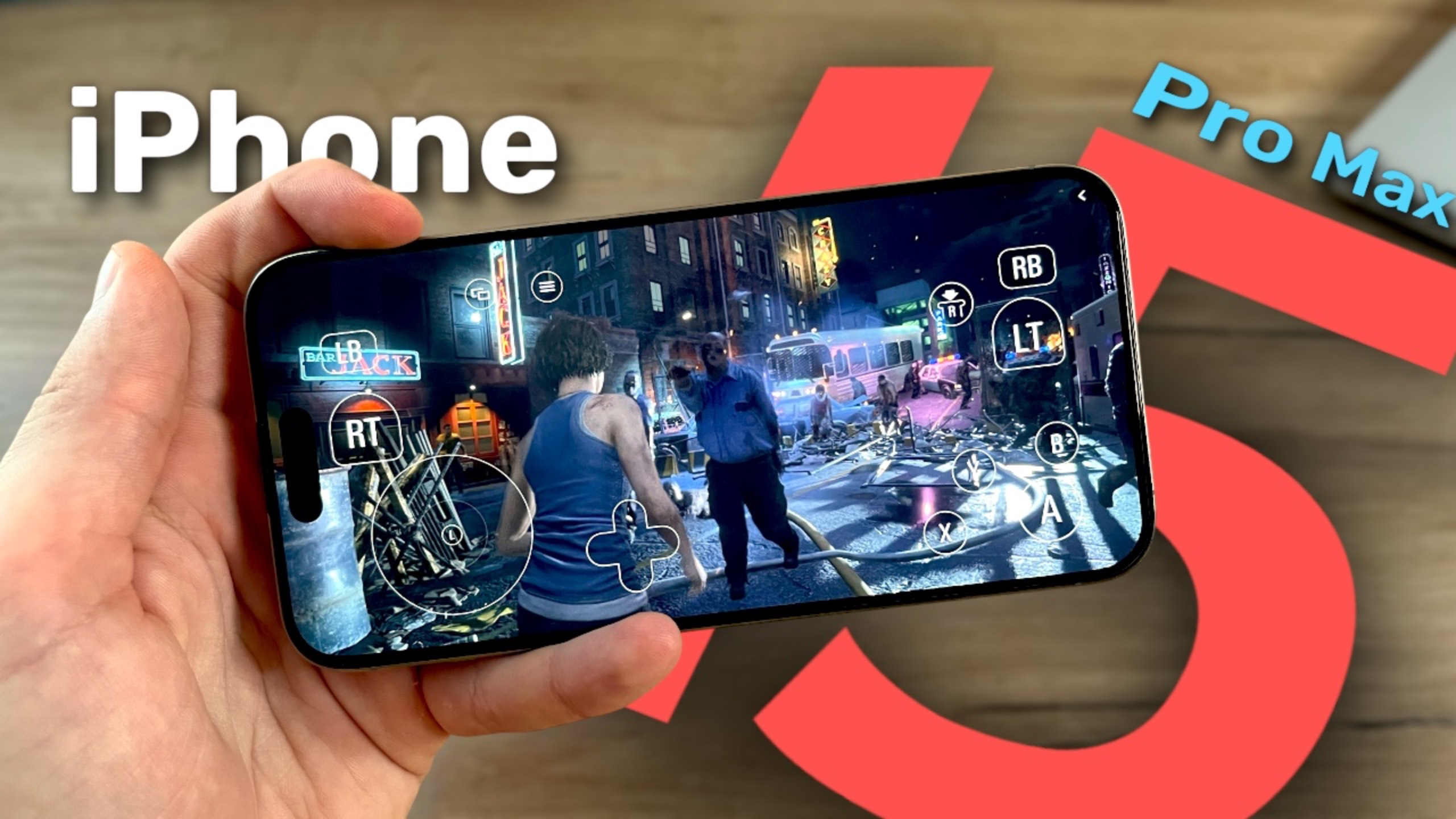 Игры уровня ПК на iPhone 15 Pro Max — тест производительности смотреть онлайн