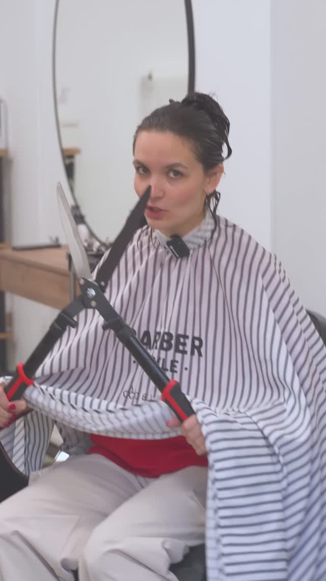 Что насчет стрижки волос секатором? смотреть онлайн