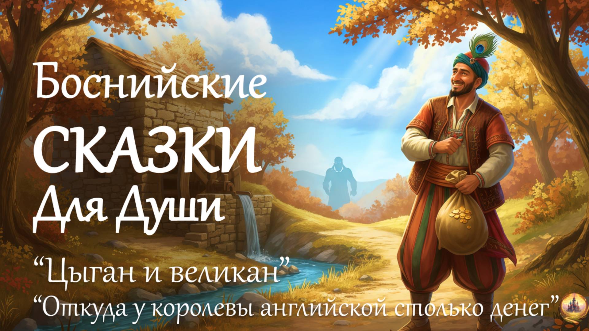 🌔Боснийские Сказки на Ночь: Хитрость Цыгана и Тайна Королевы| Аудиосказка для Сна под звуки камина смотреть онлайн