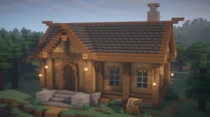 ПРОСТОЙ СТАРТОВЫЙ ДОМ В МАЙНКРАФТ!