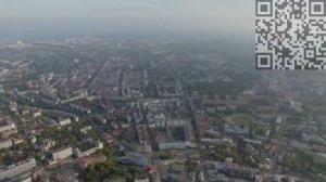 Нижний Новгород с высоты 500 метров. Центр