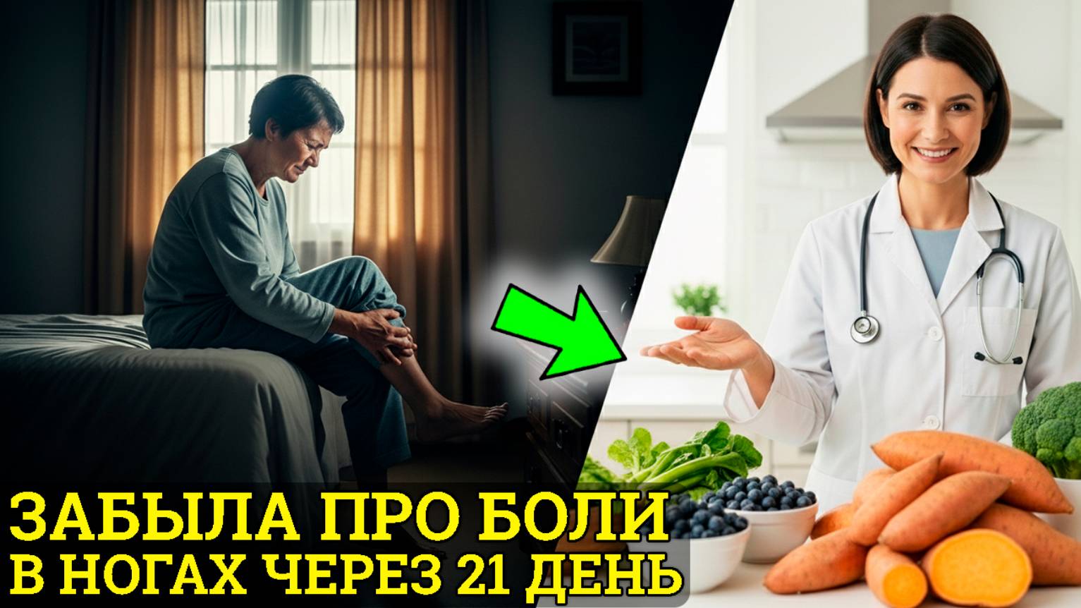 99% людей НЕ ЗНАЮТ, если НАЧАТЬ ЭТО ЕСТЬ, то Забудешь о Боли в Ногах смотреть онлайн