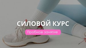 Пробная тренировка к онлайн курсу СИЛОВОЙ от sonya,stretch