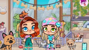 Создала приют для питомцев в бесплатной версии Аватар Ворлд 🐰🐹🐱