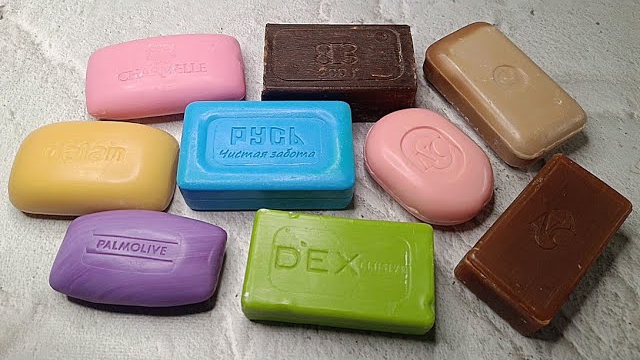 Резка мыла 🧼 АСМР 🔪240