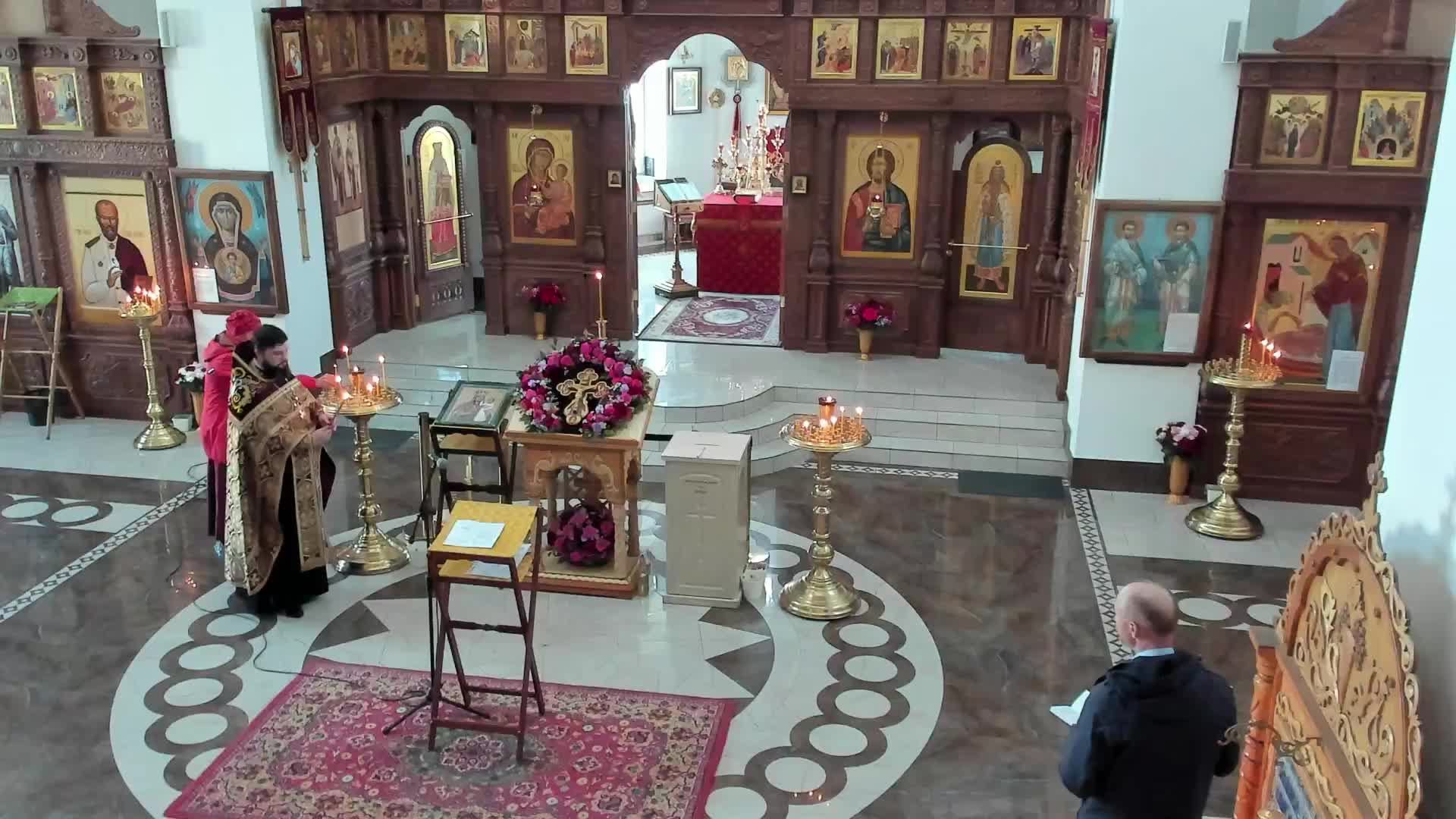 Чтение акафиста Богородице за воинов 28.09.2025г. смотреть онлайн