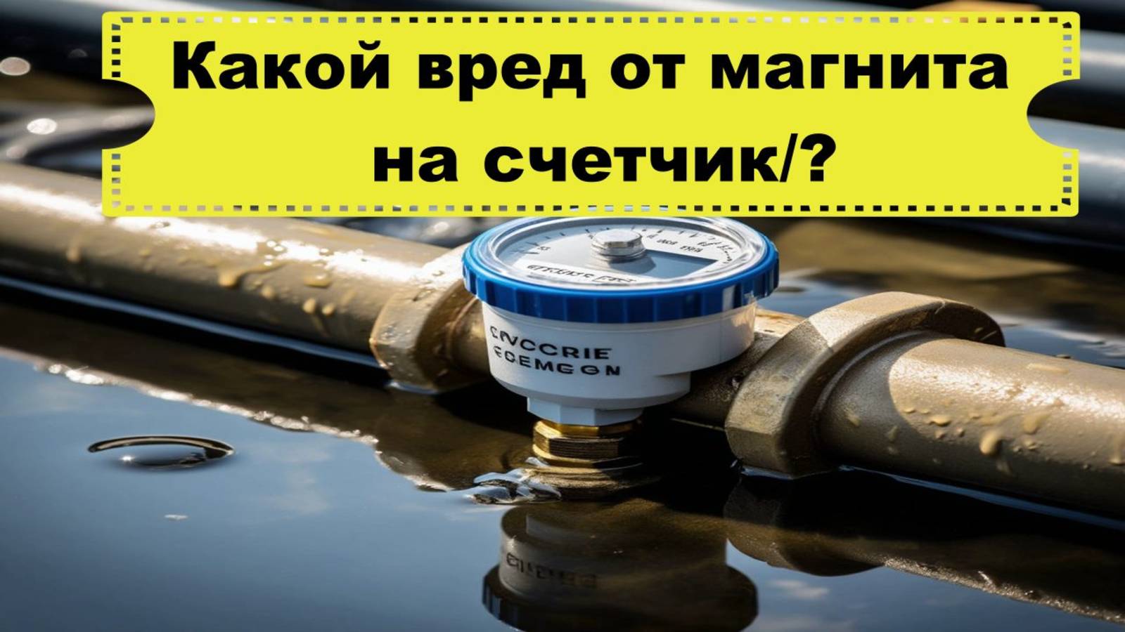 Магнит на счетчик/ какой вред от магнита на счетчик/могут ли наказать за магнит на счетчике воды смотреть онлайн