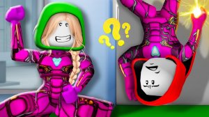 Железный Человек Джей Джей влюбился в Железную Деву с первого взгляда! Анимация Роблокс