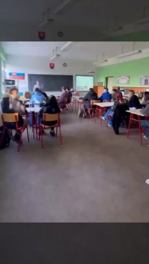 В сербских школах,такое было