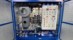 Дегазационная установка 2м3/час УВСМ-2/30К для сушки и дегазации трансформаторного масла