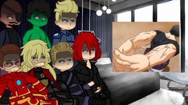 Avanger react to Satoru gojo.