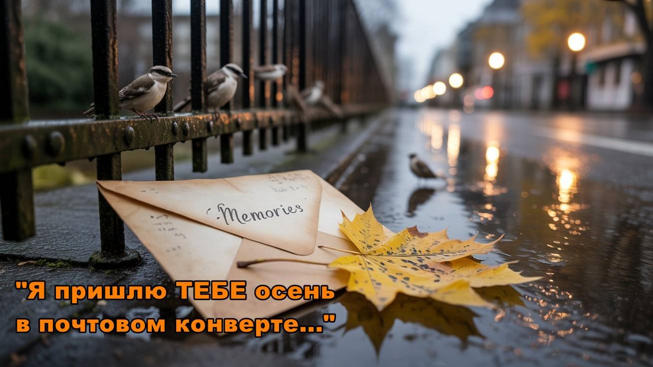 "Я пришлю тебе осень в почтовом конверте" Душевный шансон