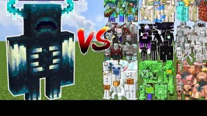 Вандер х10 против всех моб в Майнкрафте, сильная битва