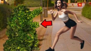 Bushman Prank_ Giving the Craziest Scares !!