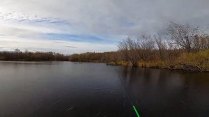 Рыбалка на озере детства.