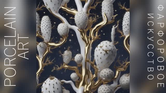 Фарфоровые деревья — современное искусство 🎨