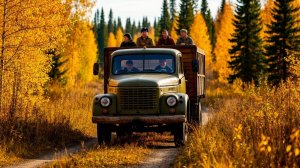 " РЕЙС В ПРОШЛОЕ"_ Мистика.Тайга, Время  Загадочная  Таежная История.