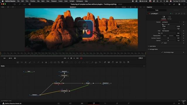 Креативный текст для видео, снятых с дронов. Часть 2| Davinci Resolve Fusion смотреть онлайн