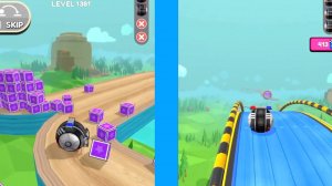 Going Balls  Super Speed run Gameplay New Update Level 1381 to 1384 Goal ball Race