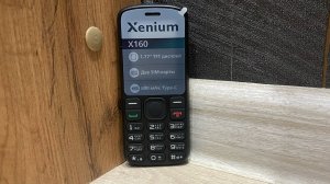 Распаковка и обзор сотового телефона Xenium X160