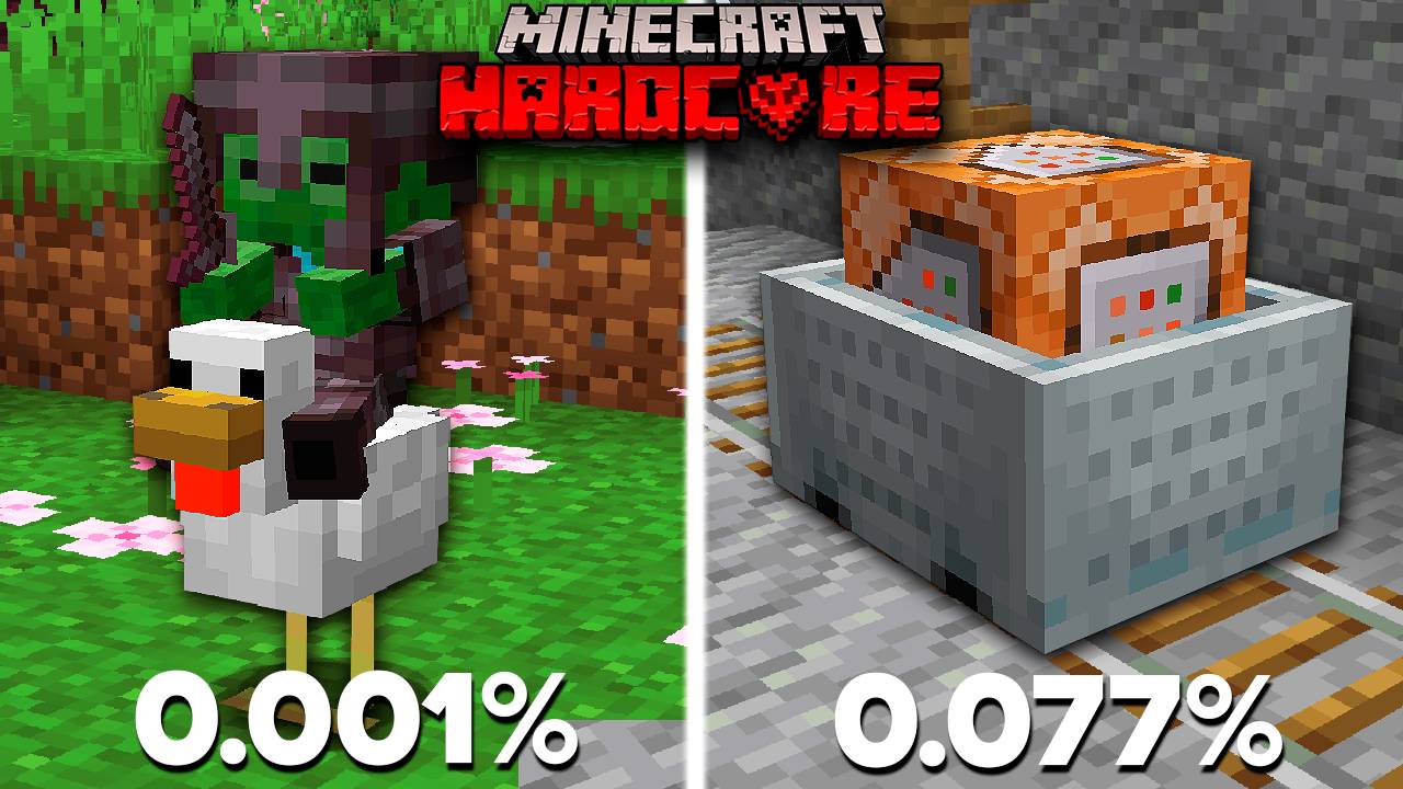 Собрал ВСЕ РЕДКОСТИ в Майнкрафт ХАРДКОР! смотреть онлайн