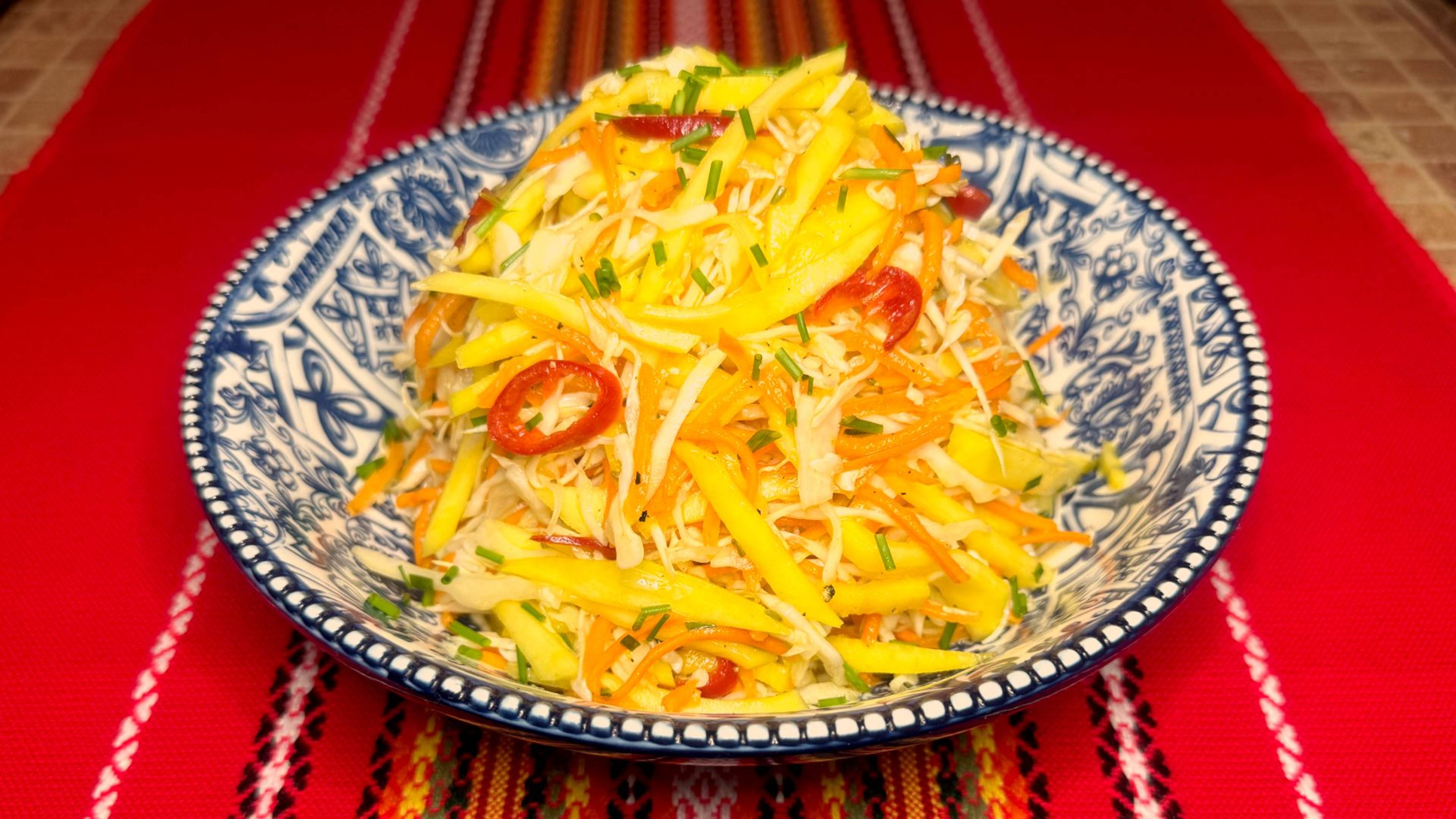 Mango - Cabbage Salad