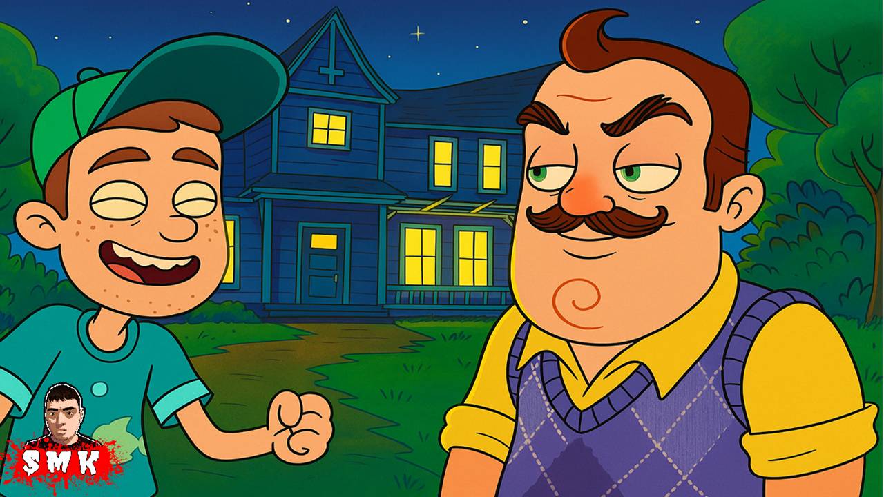 ШОУ ПРИВЕТ СОСЕД! Я ОСЛЕП В ЭТОЙ АЛЬФЕ! ИГРА HELLO NEIGHBOR ПРОХОЖДЕНИЕ МОДА HELLO АGAIN ALPHA 2! смотреть онлайн