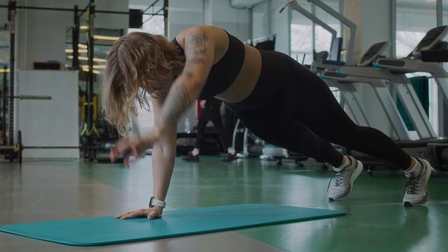 Варианты динамической планки