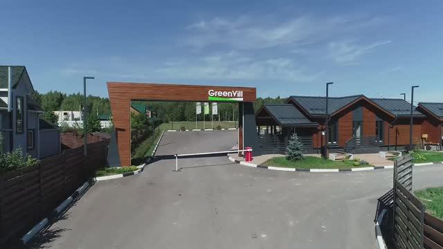 Коттеджный поселок Гринвилл. 45 минут от МКАД. Рядом с Серпуховом. смотреть онлайн