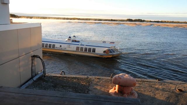 27.09.2025, утро, речной вокзал Ханты-Мансийск