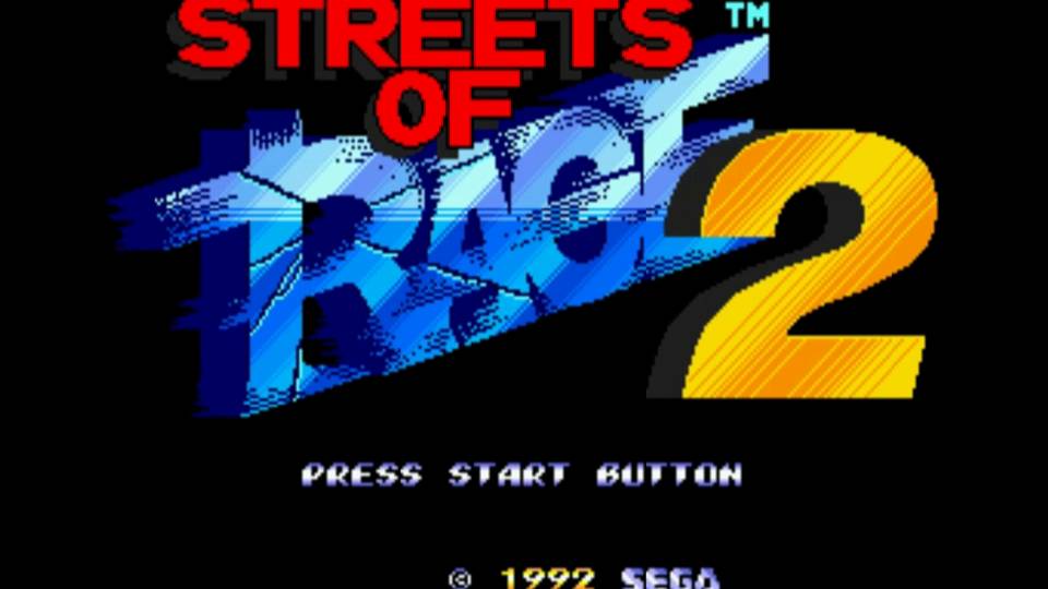Comix Zone In Streets Of Rage 2 (SEGA)